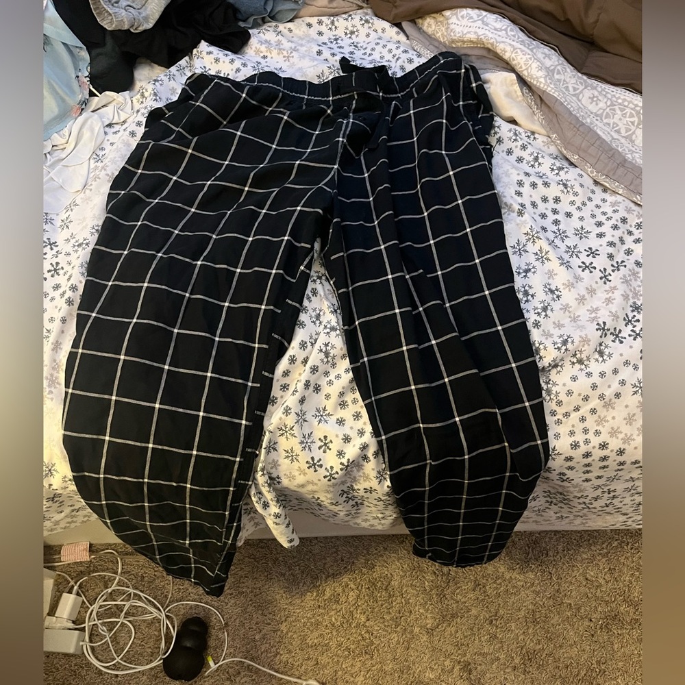 Plaid pants